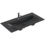 Villeroy & Boch Finion umywalka 100x50 cm prostokątna meblowa CeramicPlus Pure Black 4164A2R7 zdj.1