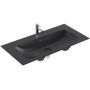 Villeroy & Boch Finion umywalka 100x50 cm prostokątna meblowa CeramicPlus Pure Black 4164ABR7 zdj.1