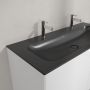 Villeroy & Boch Finion umywalka 120x50 cm prostokątna meblowa CeramicPlus Pure Black 4164C1R7 zdj.8