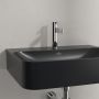 Villeroy & Boch Finion umywalka 60x47 cm prostokątna ścienna CeramicPlus Pure Black 416864R7 zdj.7