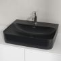 Villeroy & Boch Finion umywalka 60x47 cm prostokątna ścienna-meblowa CeramicPlus Pure Black 41686LR7 zdj.4