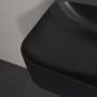 Villeroy & Boch Finion umywalka 80x47 cm prostokątna ścienna CeramicPlus Pure Black 416881R7 zdj.6