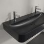 Villeroy & Boch Finion umywalka 100x47 cm prostokątna ścienna CeramicPlus Pure Black 4168A1R7 zdj.8