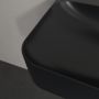 Villeroy & Boch Finion umywalka 100x47 cm prostokątna ścienna CeramicPlus Pure Black 4168ABR7 zdj.6