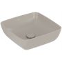 Villeroy & Boch Artis umywalka 41x41 cm kwadratowa nablatowa CeramicPlus Almond 417841AM zdj.1