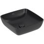 Villeroy & Boch Artis umywalka 41x41 cm kwadratowa nablatowa CeramicPlus Pure Black 417841R7 zdj.1
