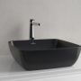 Villeroy & Boch Artis umywalka 41x41 cm kwadratowa nablatowa CeramicPlus Pure Black 417841R7 zdj.7