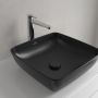 Villeroy & Boch Artis umywalka 41x41 cm kwadratowa nablatowa CeramicPlus Pure Black 417841R7 zdj.8