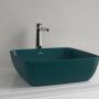 Villeroy & Boch Artis umywalka 41x41 cm kwadratowa nablatowa CeramicPlus Teal 417841TE zdj.8