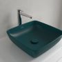 Villeroy & Boch Artis umywalka 41x41 cm kwadratowa nablatowa CeramicPlus Teal 417841TE zdj.9
