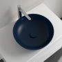 Villeroy & Boch Artis umywalka 43x43 cm okrągła nablatowa CeramicPlus Nightfall 417943R6 zdj.5