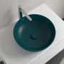 Villeroy & Boch Artis umywalka 43x43 cm okrągła nablatowa CeramicPlus Teal 417943TE zdj.8