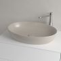Villeroy & Boch Artis umywalka 61x41 cm owalna nablatowa CeramicPlus Almond 419861AM zdj.4