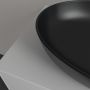 Villeroy & Boch Artis umywalka 61x41 cm owalna nablatowa CeramicPlus Pure Black 419861R7 zdj.6