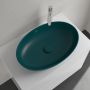 Villeroy & Boch Artis umywalka 61x41 cm owalna nablatowa CeramicPlus Teal 419861TE zdj.5