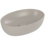 Villeroy & Boch Artis umywalka 48x32,5 cm owalna nablatowa CeramicPlus Almond 438848AM zdj.1