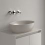 Villeroy & Boch Artis umywalka 48x32,5 cm owalna nablatowa CeramicPlus Almond 438848AM zdj.3