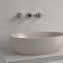 Villeroy & Boch Artis umywalka 48x32,5 cm owalna nablatowa CeramicPlus Almond 438848AM zdj.7