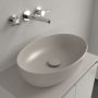 Villeroy & Boch Artis umywalka 48x32,5 cm owalna nablatowa CeramicPlus Almond 438848AM zdj.8