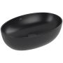 Villeroy & Boch Artis umywalka 48x32,5 cm owalna nablatowa CeramicPlus Pure Black 438848R7 zdj.1