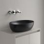 Villeroy & Boch Artis umywalka 48x32,5 cm owalna nablatowa CeramicPlus Pure Black 438848R7 zdj.3
