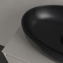 Villeroy & Boch Artis umywalka 48x32,5 cm owalna nablatowa CeramicPlus Pure Black 438848R7 zdj.6