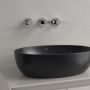 Villeroy & Boch Artis umywalka 48x32,5 cm owalna nablatowa CeramicPlus Pure Black 438848R7 zdj.7