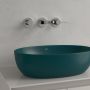 Villeroy & Boch Artis umywalka 48x32,5 cm owalna nablatowa CeramicPlus Teal 438848TE zdj.7