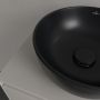 Villeroy & Boch Artis umywalka 32,5x32,5 cm okrągła nablatowa CeramicPlus Pure Black 438932R7 zdj.6