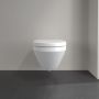 Villeroy & Boch Architectura miska WC wisząca bez kołnierza ze spłukiwaniem wirowym biały połysk 4694C0R1 zdj.4