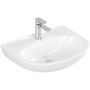 Villeroy & Boch O.Novo umywalka 55x44 cm półokrągła ścienna biała 4A4056R1 zdj.1