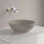 Villeroy & Boch Loop & Friends umywalka 38x38 cm okrągła nablatowa almond 4A4501AM zdj.3
