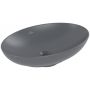 Villeroy & Boch Loop & Friends umywalka 56x38 cm owalna nablatowa CeramicPlus Graphite 4A4700i4 zdj.1
