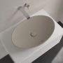 Villeroy & Boch Loop & Friends umywalka stojąca 62 cm nablatowa owalna CeramicPlus Almond 4A4800AM zdj.4