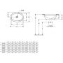 Villeroy & Boch Loop & Friends umywalka 48,5x32,5 cm podblatowa owalna Weiss Alpin 4A540001 zdj.2
