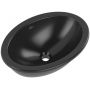 Villeroy & Boch Loop & Friends umywalka 48,5x32,5 cm owalna podblatowa czarna 4A5400R7 zdj.1