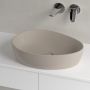Villeroy & Boch Antao umywalka 51x40 cm owalna nablatowa CeramicPlus Almond 4A7351AM zdj.3