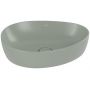 Villeroy & Boch Antao umywalka 51x40 cm nablatowa asymetryczna CeramicPlus Morning Green 4A7351R8 zdj.1