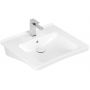 Villeroy & Boch ViCare umywalka 60x55 cm prostokątna ścienna Weiss Alpin 4A806001 zdj.3