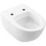 Zestaw Villeroy & Boch Subway 2.0 miska WC wisząca z deską wolnoopadającą SlimSeat Weiss Alpin (56001001, 9M78S101) zdj.2