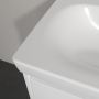 Villeroy & Boch Skyla umywalka 80x46 cm prostokątna meblowa lewa CeramicPlus Stone White 5A52L2RW zdj.4