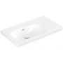 Villeroy & Boch Skyla umywalka 80x46 cm prostokątna meblowa lewa CeramicPlus Stone White 5A52L3RW zdj.3