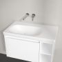 Villeroy & Boch Skyla umywalka 80x46 cm prostokątna meblowa lewa CeramicPlus Stone White 5A52L4RW zdj.8