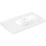 Villeroy & Boch Skyla umywalka 80x46 cm prostokątna meblowa prawa CeramicPlus Stone White 5A52R3RW zdj.1