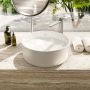 Villeroy & Boch Octagon umywalka 42x42 cm okrągła nablatowa CeramicPlus Stone White 5A5640RW zdj.5