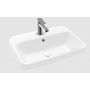 Villeroy & Boch Architectura umywalka 60x45 cm prostokątna wpuszczana biała 5A676001 zdj.2