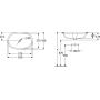 Villeroy & Boch Architectura umywalka 57x37,5 cm podblatowa owalna CeramicPlus Weiss Alpin 5A7660R1 zdj.2