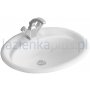 Umywalka nablatowa 640 x 520 mm Villeroy & Boch Florine 6148 00 01 zdj.1