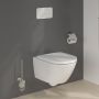 Zestaw Villeroy & Boch Subway 3.0 stelaż podtynkowy miska WC wisząca z deską i przycisk biały (92242700, 4670TSR1, 92249068) zdj.4