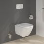 Zestaw Villeroy & Boch Subway 3.0 stelaż podtynkowy miska WC wisząca z deską i przycisk biały (92242700, 4670TS01, 92249068) zdj.4